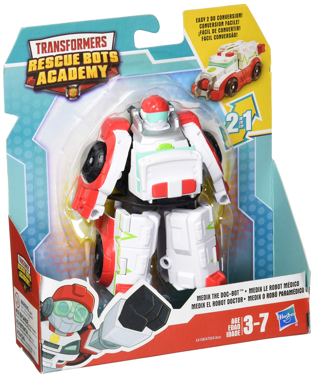 Playskool Heroes Tra Rbt Medix Ambulance Rescan