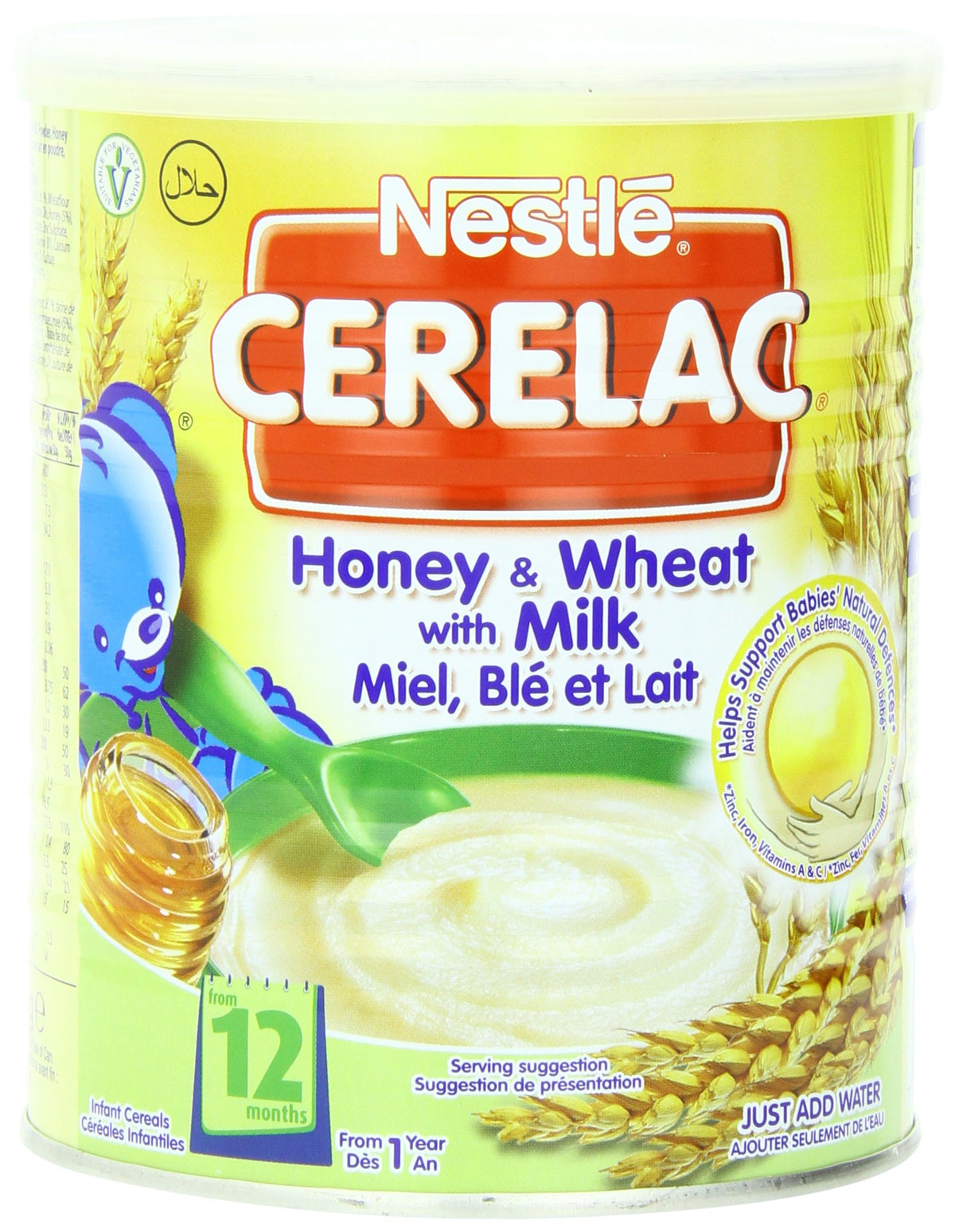 Nestl Cerelac Infant Cereals Honey And Wheat 400 g (Pack of 4)