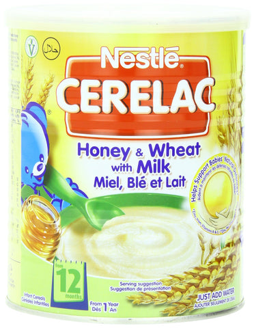 Nestl Cerelac Infant Cereals Honey And Wheat 400 g (Pack of 4)