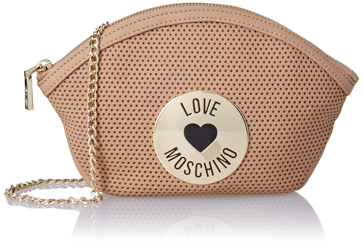 Love Moschino Women's Borsa A Spalla Shoulder Bag, White, One Size