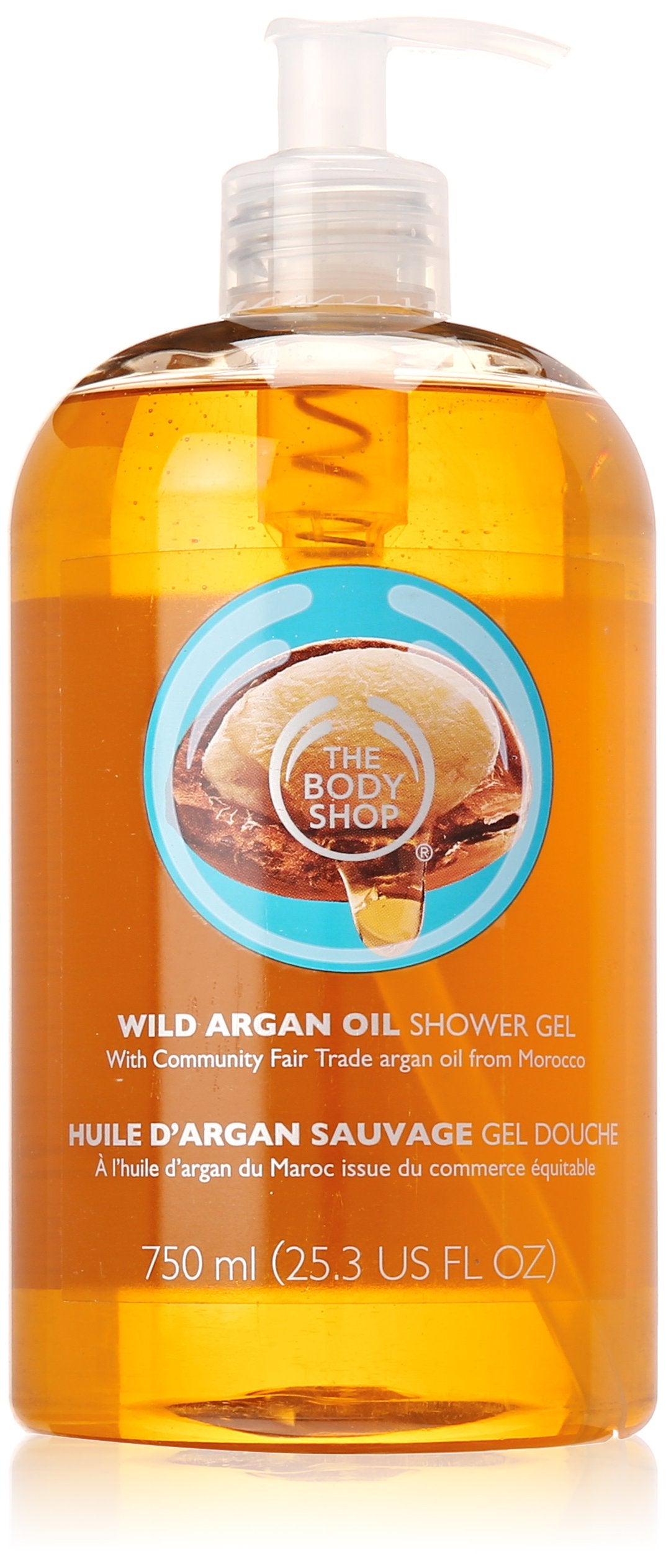 The Body Shop Shower Gel, Argan, 25.3 Ounce