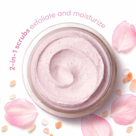 Dove Body Scrub Himalayan Salt & Rose Oil 3 Count for Visibly Silky-Smooth, Nourished Skin, with ÃƒÆ’Ã¢â‚¬Å¡Ãƒâ€šÃ‚Â¼ Moisturizing Cream, 10.5 oz