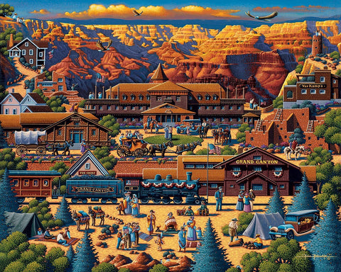 Dowdle Jigsaw Puzzle - Grand Canyon - 1000 Piece