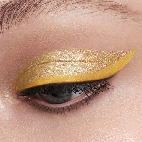stila Double Dip - Suede Shade and Glitter & Glow Liquid Eye Shadows, Spicy Mustard, 0.14 fl. oz.