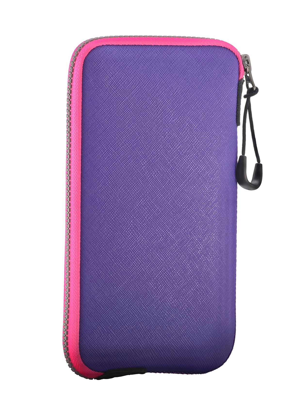OneJoy Neoprene Cell Phone Pouch, Large Zipper Opening, Lightweight & Protective Mobile Phone Sleeves for iPhone Durable Phone Carrier Bag, Thermal Carrying Pouch with Inner Pocket [Purple]