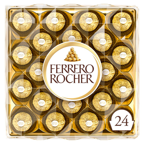 Rocher Ferrero Rocher Chocolate Box, 24 Chocolates,300 grams