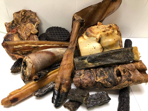 Natural Dog Treats & Dog Chews By Petorama | Natural And Large Bully Box | Dog Chews Long Lasting Natural And Healthy For Teeth And Gum | 100% Natural Cow Ears For Your Healthy Dog Treats