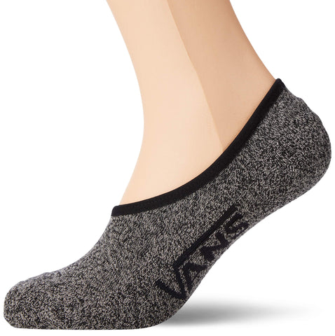 Vans Classic Super No Show 3-pc Socks, Black Heather, (9.5-13) M US