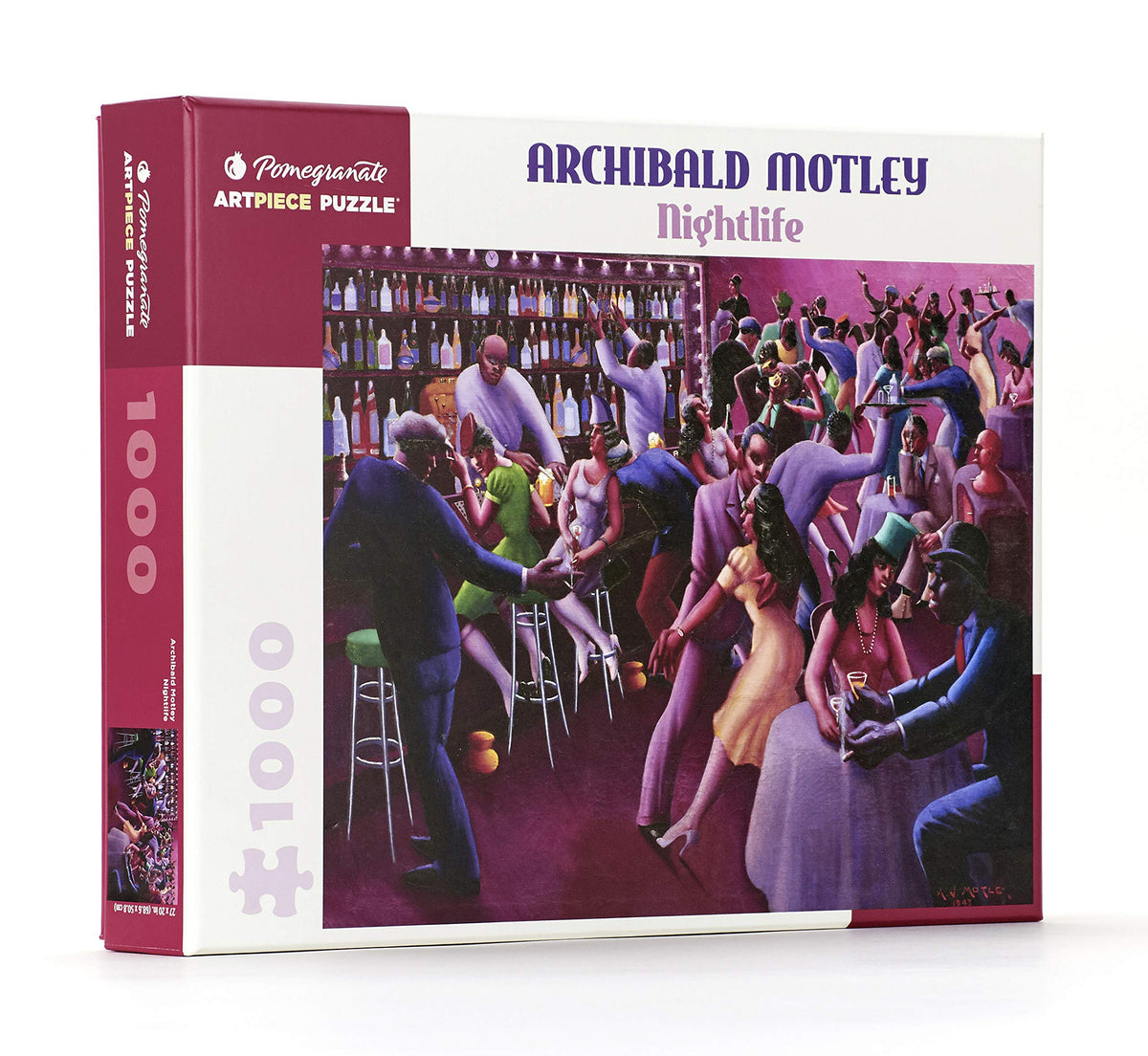 Archibald Motley: Nightlife 1000-Piece Jigsaw Puzzle (Pomegranate) 20" x 27"