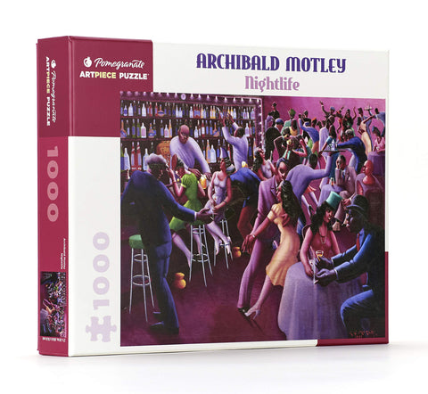 Archibald Motley: Nightlife 1000-Piece Jigsaw Puzzle (Pomegranate) 20" x 27"