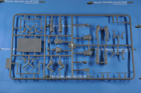 AUTO-REPAIR CREW 4 FIG WWII 1/35 MASTER BOX 3582
