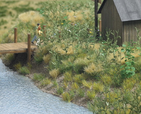 Busch 1300 Groundcover Assorted 4/ HO Scenery Scale Model Scenery