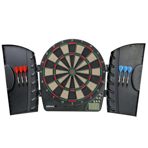 Unicorn New Vector Electronic Dartboard Black/Red/White/Green