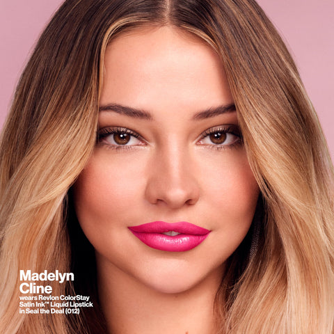 Revlon Liquid Lipstick, Face Makeup, ColorStay Satin Ink, Longwear Rich Lip Colors, Formulated with Black Currant Seed Oil, 011 Own It, 0.17 Fl Oz