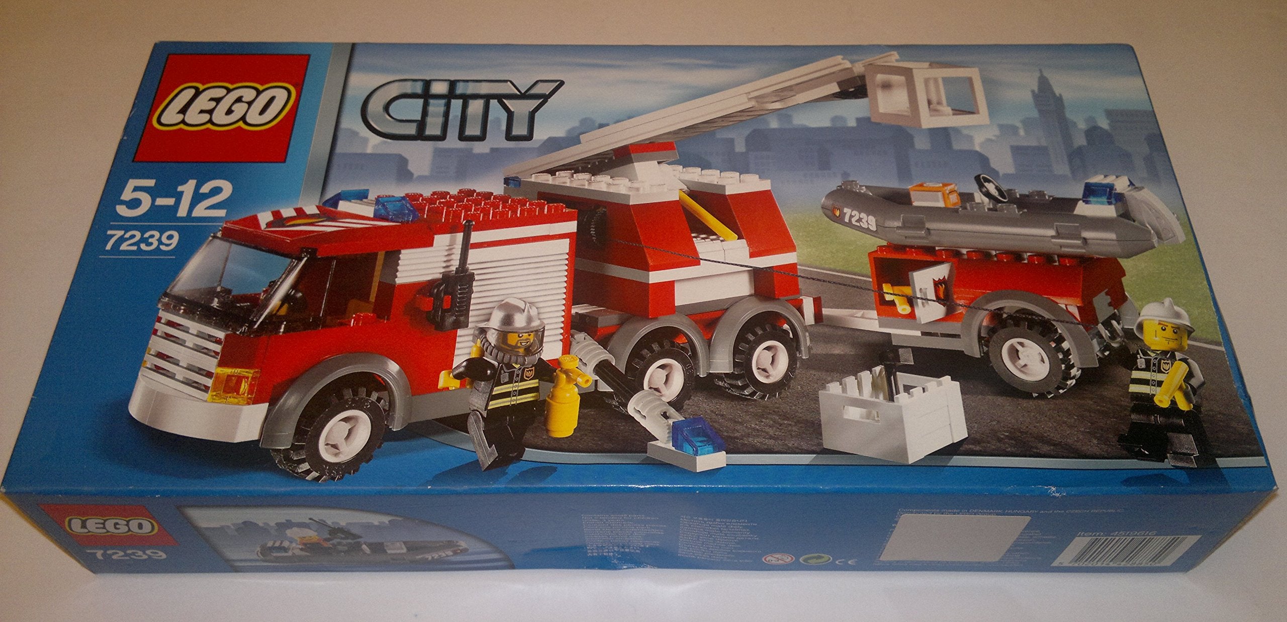 LEGO City 7239 Ladder Truck (Japan Import)