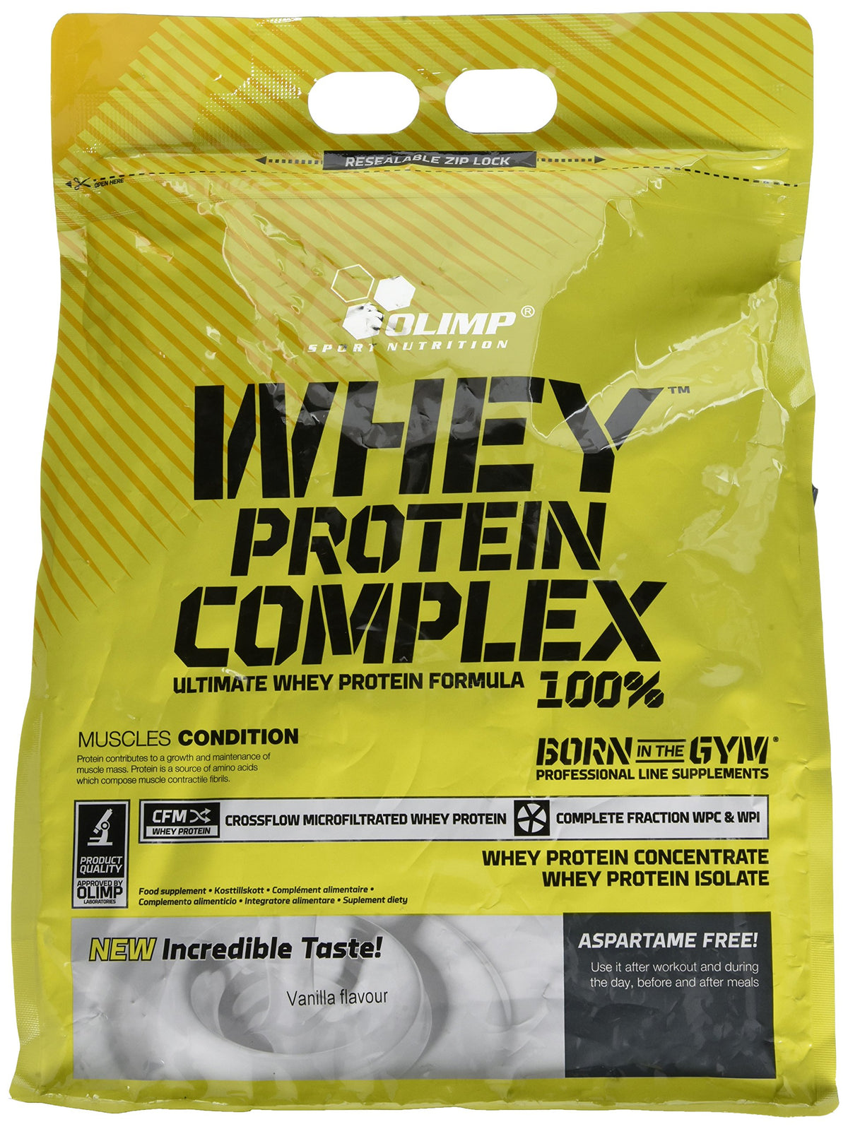 Olimp Labs Vanilla Whey Protein Complex, 2.27kg