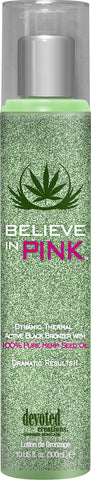 Devoted Creations BELIEVE IN PINK Thermal Black Bronzer with Hemp Seed Oil - 10 oz.