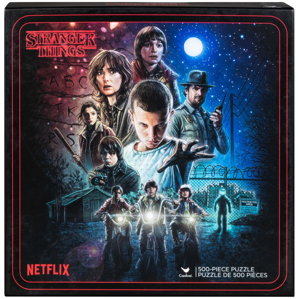 Cardinal Games 6046948 Stranger Things Puzzle, One Size, Multicolor