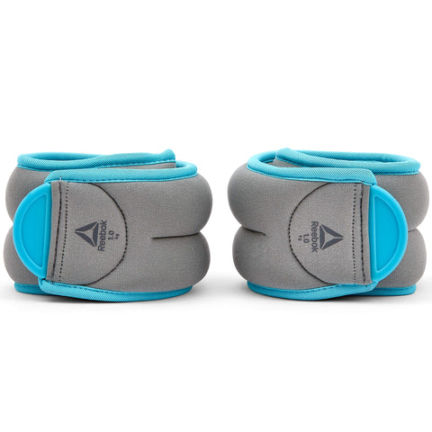Reebok Womens Ankle Weights, Blue, 1 kg