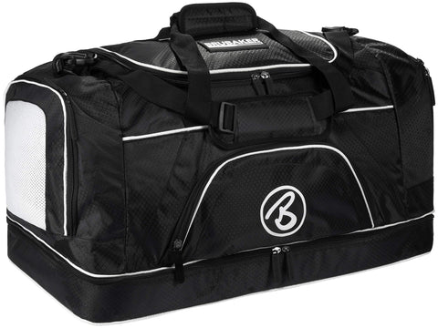 BRUBAKER 'Big Base' 90 L High-Capacity Sports Bag Black