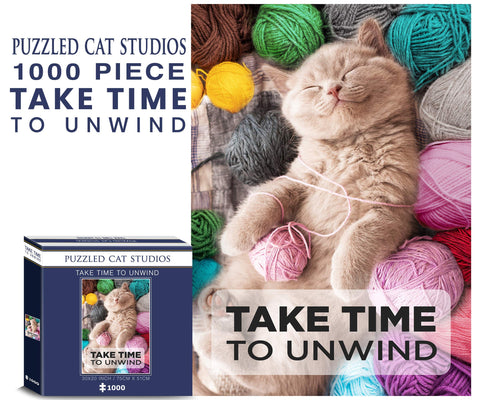 1000 Piece Puzzle for Adults - Cat Jigsaw Puzzles