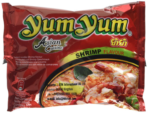Yum Yum Instant Noodles Shrimp 60 g (Pack of 30)