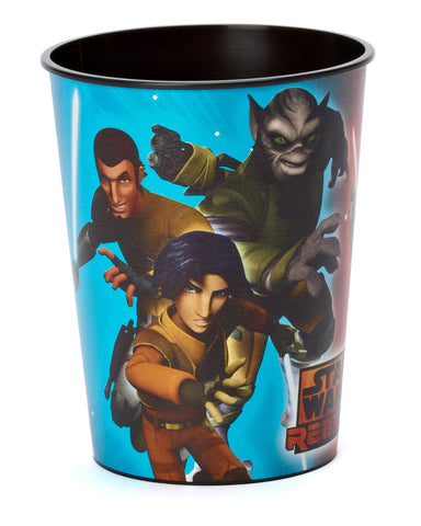 amscan Star Wars Rebels Cup, Party Favor Blue/Red, 16 oz.