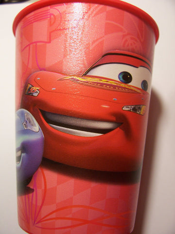 Hallmark Disney Cars 2 Plastic Party Cup ~ Lightning McQueen & Sally Carrera (16 oz)
