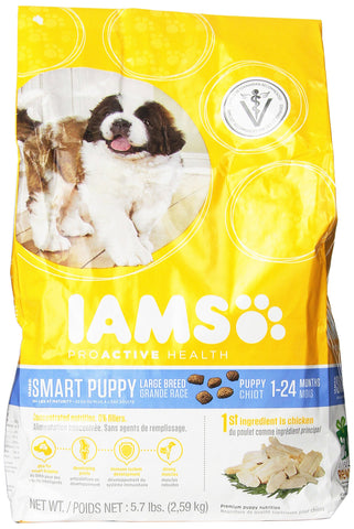Iams Proactive Health Smart Puppy Large Breed Premium Puppy Nutrition, 5.7 Pound