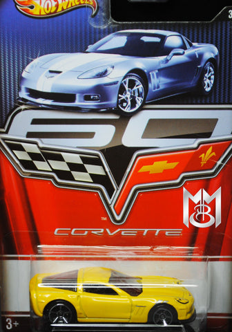 Hot Wheels 2013 60 Year Anniversary Corvette Series Limited Edition - '11 Corvette Grand Sport 3/8