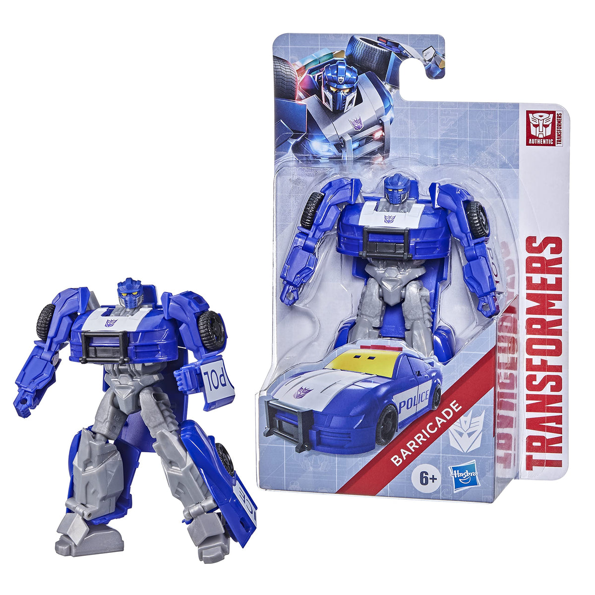 Transformers Authentics Bravo Barricade 5"