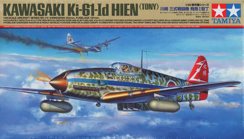TAMIYA TAM61115 1:48 Kawaski Ki-61-Id Hien (Tony) [Model Building KIT]