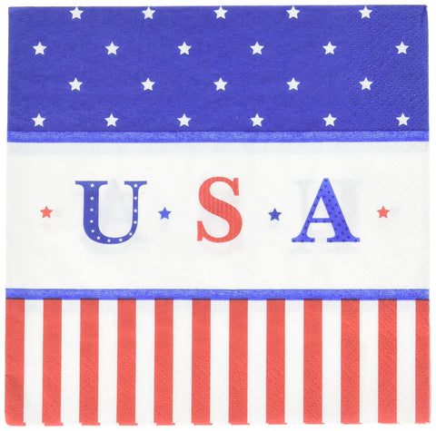 American Classic Party Luncheon Napkins, 16 Ct.