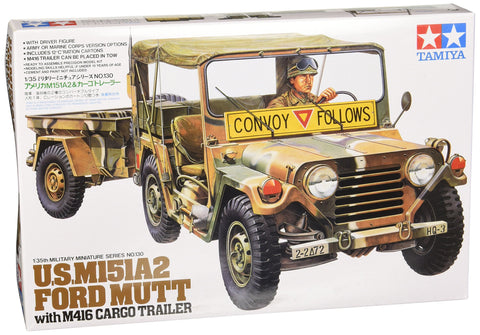 Tamiya 300035130 - 1: 35 US M151 A2 Ford Mutt with Pendant (1)
