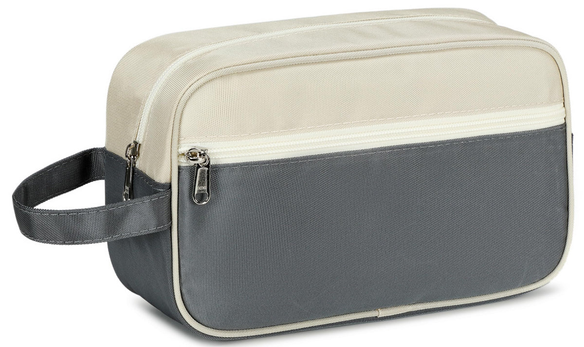 Travel Toiletry Bag for Men Women,Toiletries Dopp Fit, Water Resistant Shaving Bags,Small Bathroom Hygiene Organizer Pouch