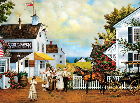 Buffalo Games - Charles Wysocki - Fun Lovin' Silly Folks - 1000 Piece Jigsaw Puzzle