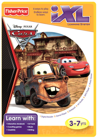 Fisher-Price iXL Learning System Software Disney/Pixar Cars 2