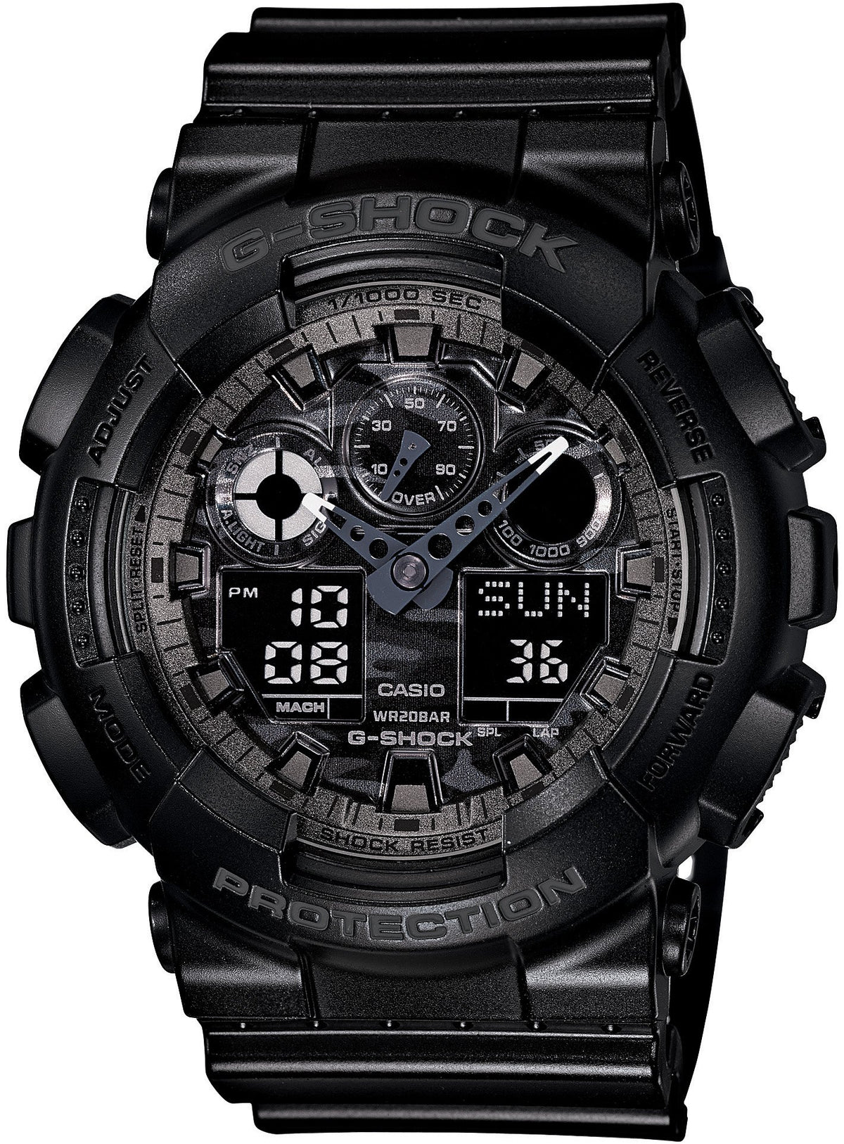 CASIO G-SHOCK CAMOUFLAGE DIAL SERIES (GA-100CF-1AJF) MENS WRISTWATCH(Japan Import-No Warranty)