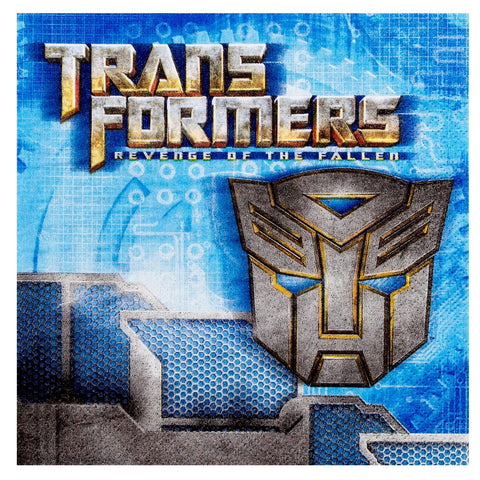 Hasbro Transformers Revenge of The Fallen Lunch Napkins (16 Count)
