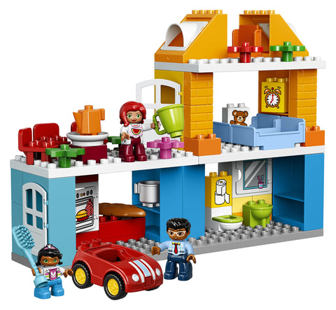 LEGO DUPLO My Town Family House 10835 Building Block Toys for Toddlers (69 Pieces)
