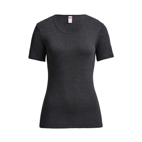 con-ta Women's Short Sleeve Vest Black Size 44
