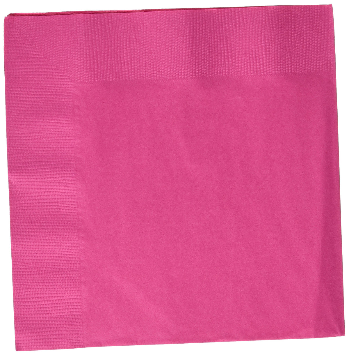 Amscan Magenta 3-Ply Party Napkins-8" x 8", Pack of 20
