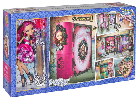 Mattel Ever After High Thronecoming Briar Beauty Doll and Furniture Set