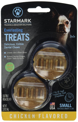 Starmark (4 Pack) Starmark Everlasting Treat, Chicken Flavor, Small