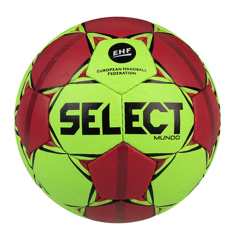 SELECT Mundo Handball 2020-22 Green/Red (Size 3)
