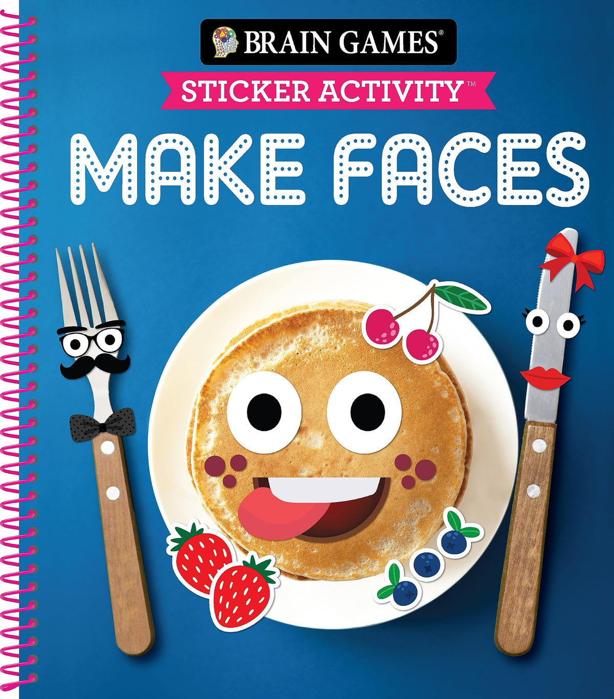 Brain Games - Sticker Activity - Make Faces (Age 3 Years and Up) (Volume 1)