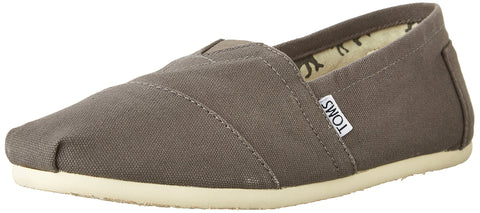 TOMS Women's Classic Canvas Slip-On,Ash,7 M US