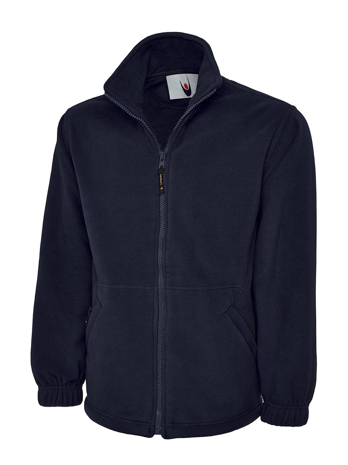 Adults Classic Full Zip Fleece Jacket Navy L