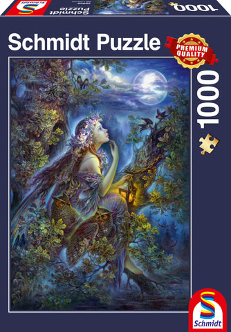 Schmidt Forest Fairy in The Moonlight Premium Collection Jigsaw Puzzle 1000 p'c