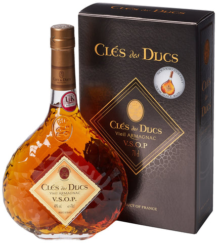 Cles Des Ducs VSOP Armagnac 70cl, 40% ABV, Rich, Spice, Oak, Fruit, Brandy, Bas-Armagnac